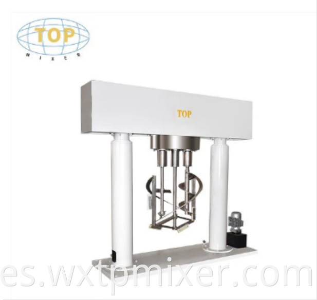 Three Axis Double Column Hydraulic Lift Dispersion Mixer1